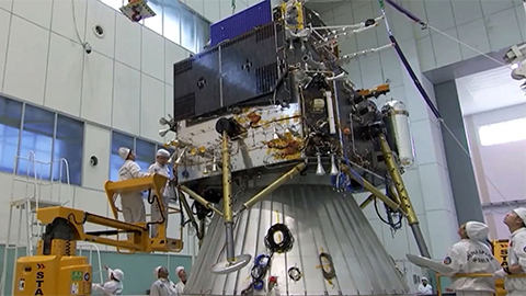 Chang'e 5 har landet på Månen*